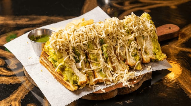 Desi Tadka Special Sandwich (3 Layers).