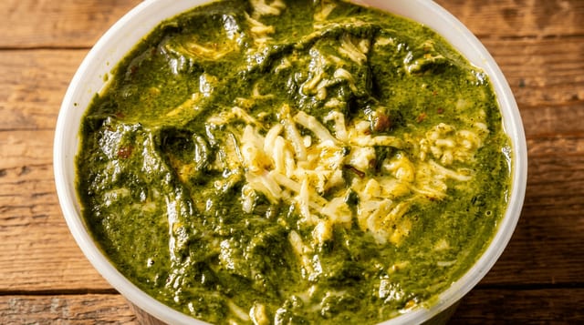 Palak Paneer.