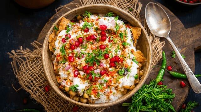Samosa Chaat.