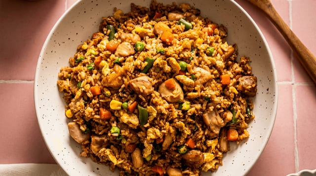 Chicken Fried Rice.