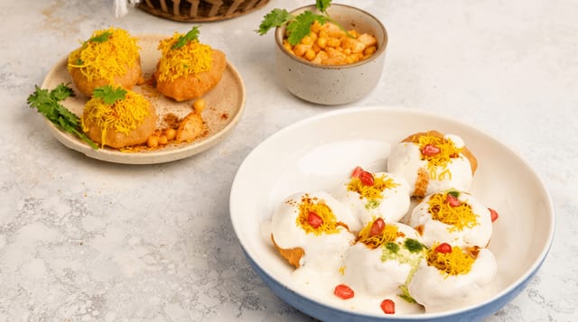 RAGDA DAHI PURI.