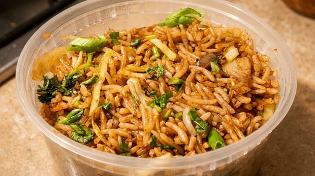 Veg Fried Rice.