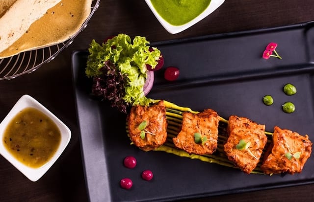Classic Paneer Tikka.