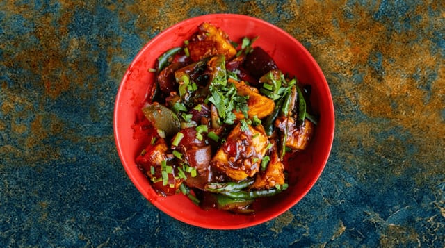 Paneer Chilli.