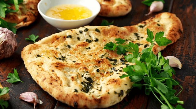 Chilli Garlic Naan.