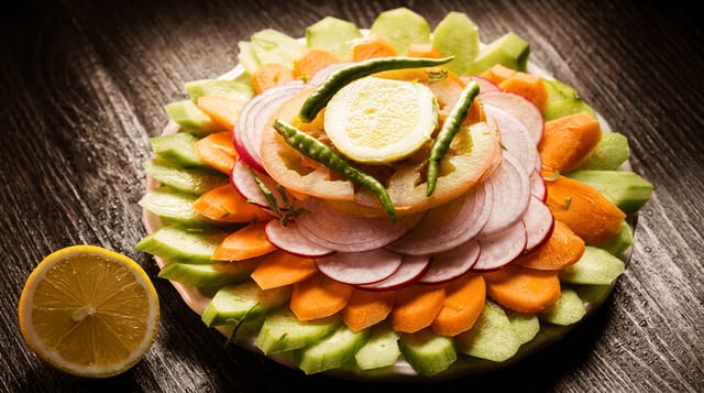 Fresh Green Salad.