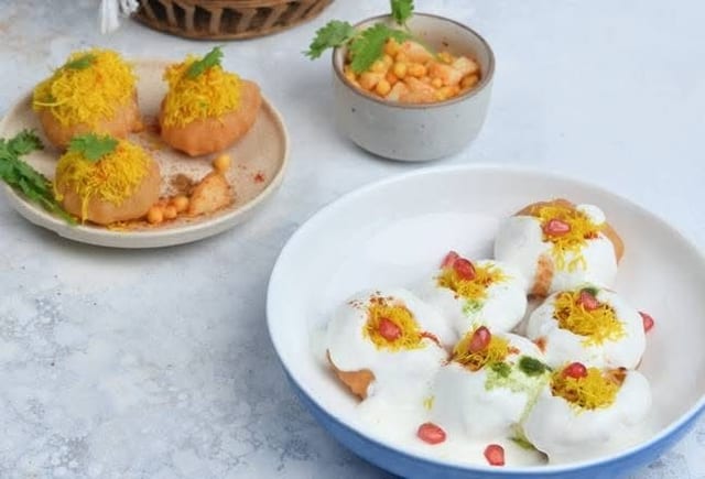 RAGDA DAHI PURI.