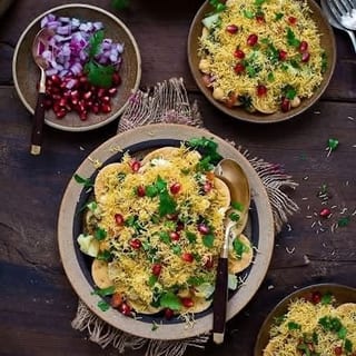 PAPDI CHAAT HALF TRAY