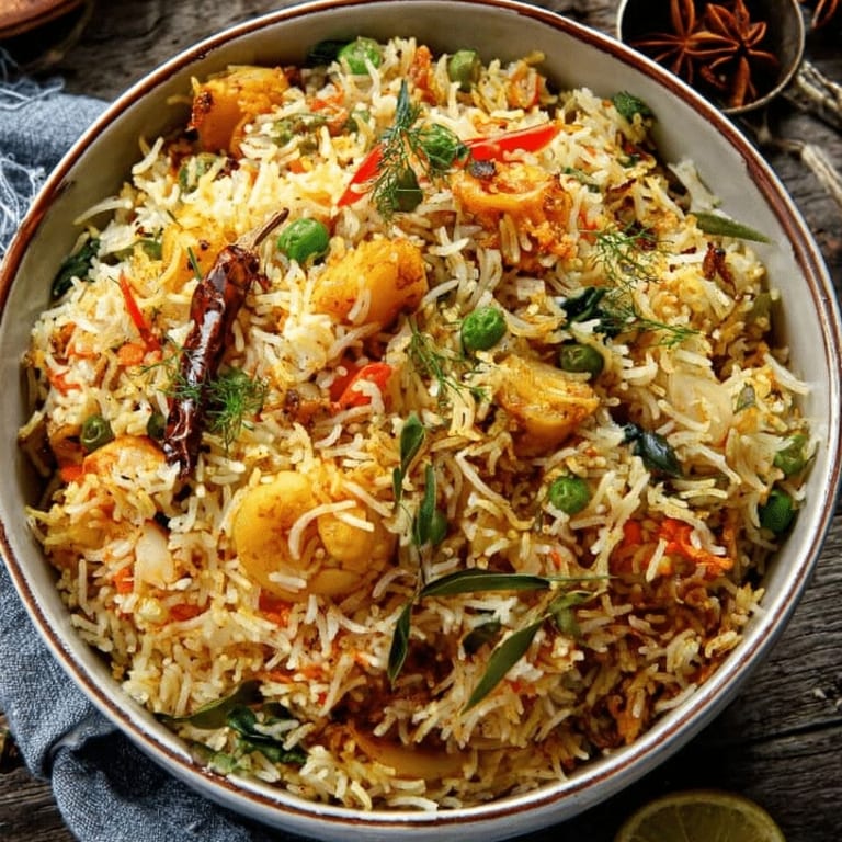 Delicious Vegetable Biryani