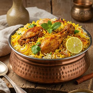 CHICKEN DUM BIRYANI