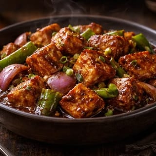 PANEER CHILLI DRY / GRAVY