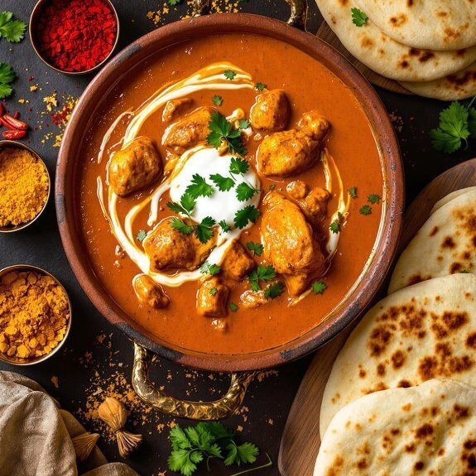 Delicious Butter Chicken Awaits